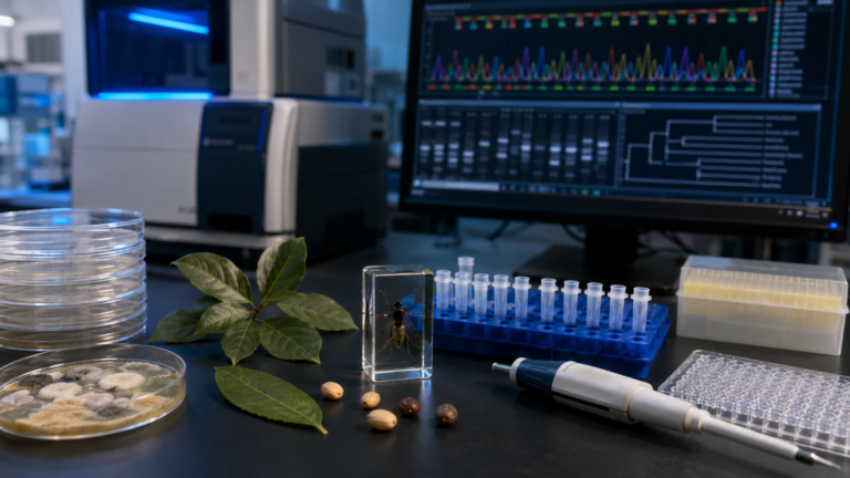 Identificação molecular de espécies: precisão além da morfologia